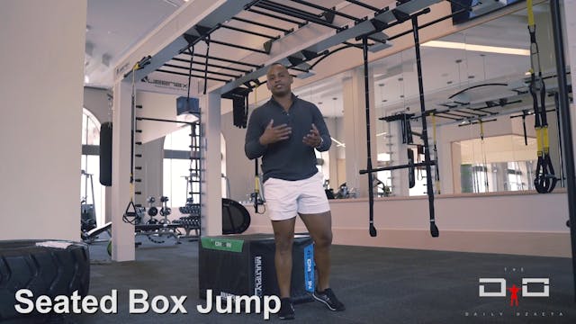 Individual Workout 91 - Seated Box Jump