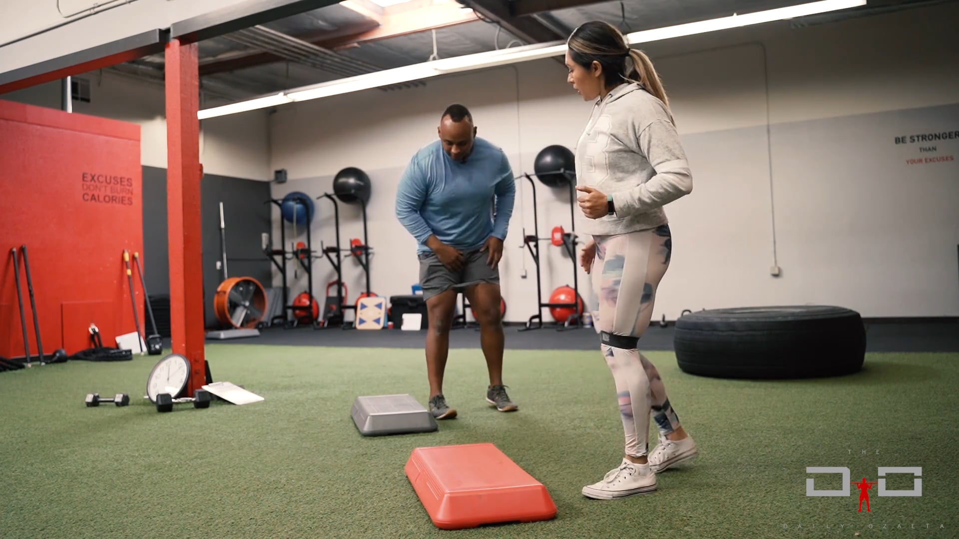 Individual Workout 59 - Quick step low box complex