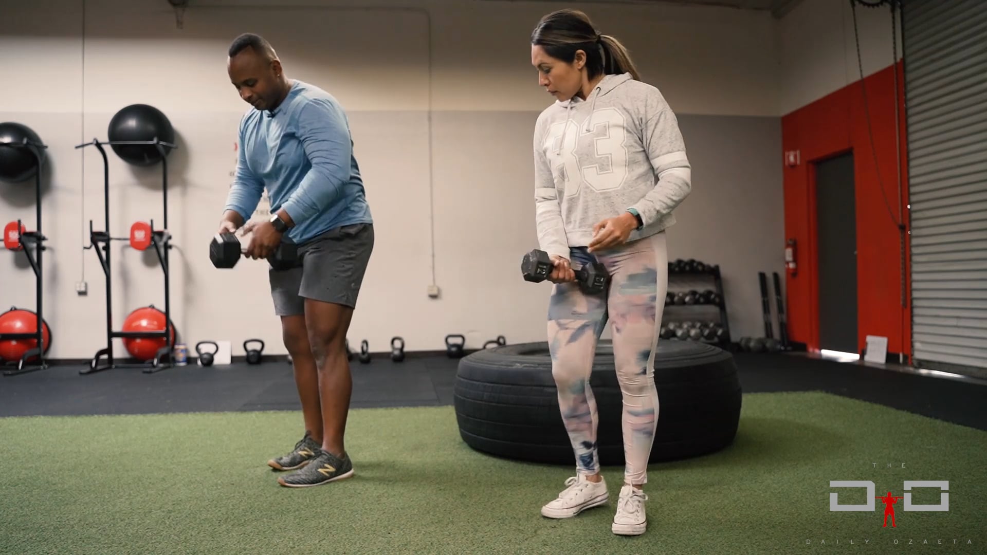 Individual Workout 66 - Contra-lateral 3-level bulgarian split squat