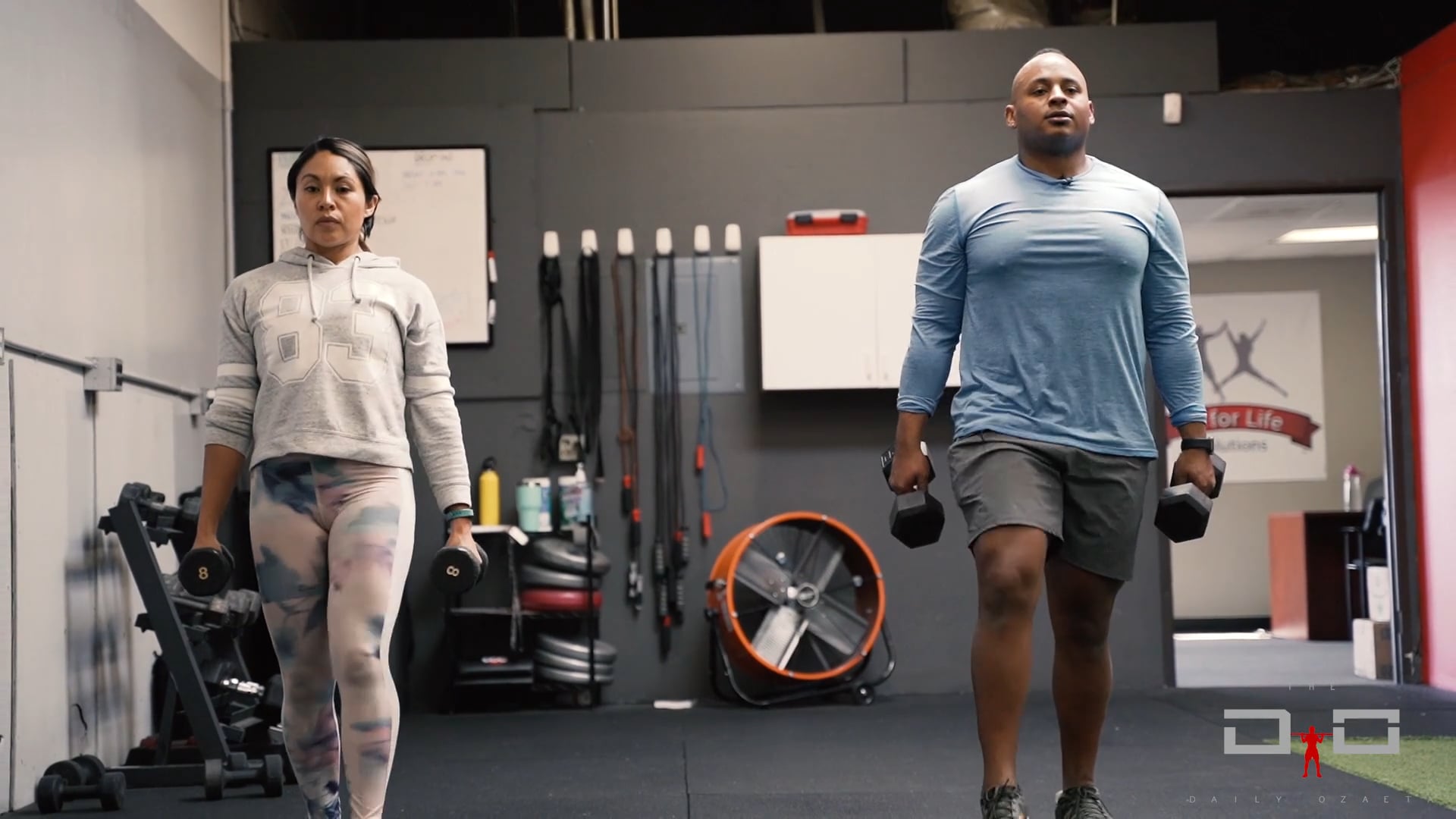 Individual Workout 51 - 3-level marching carries complex