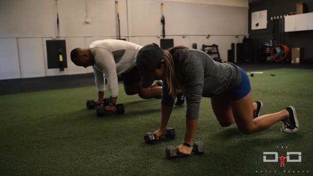 Individual Workout 36 - Bear Rows