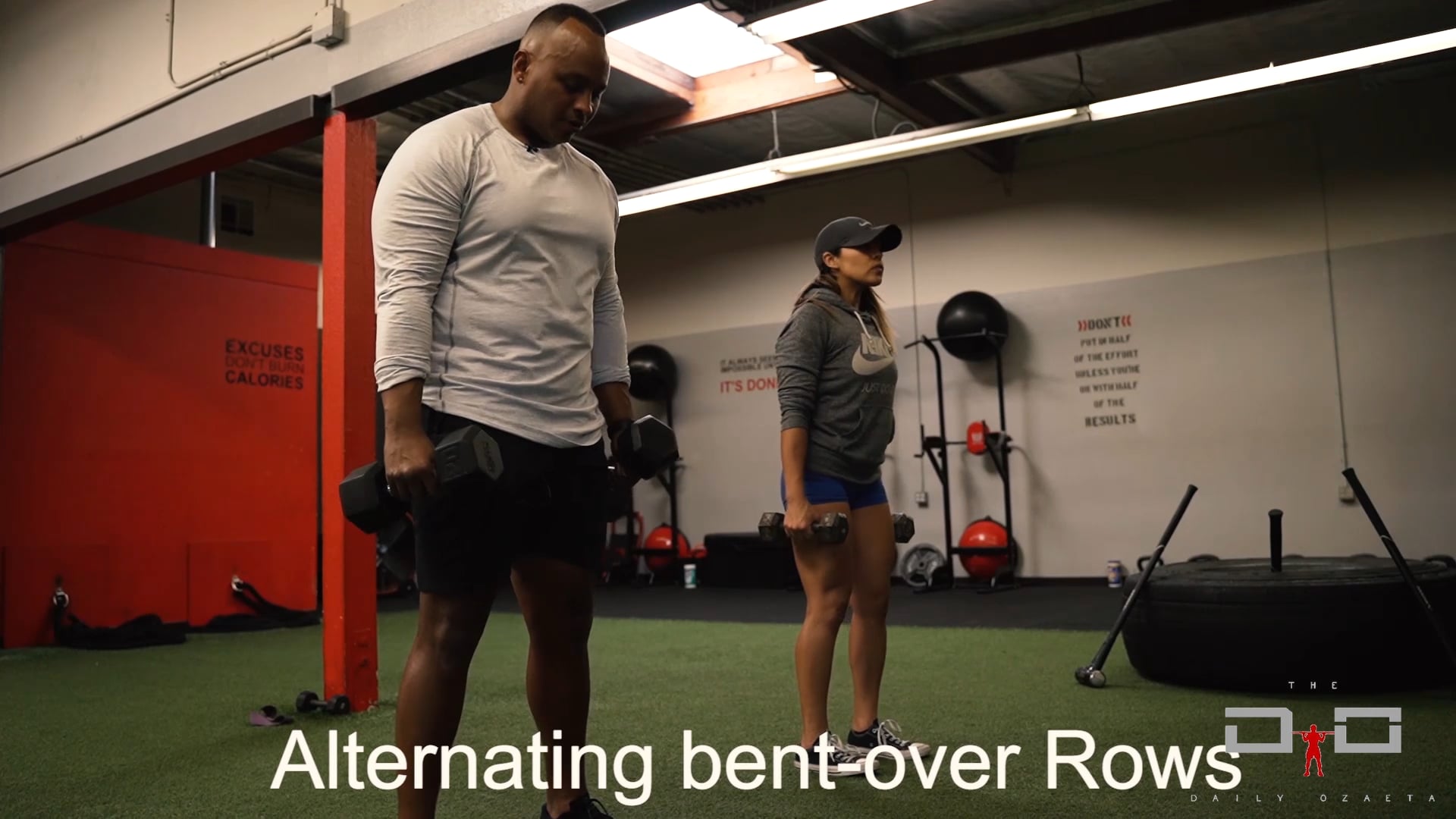 Individual Workout 39 - Alternating Bent Over Rows