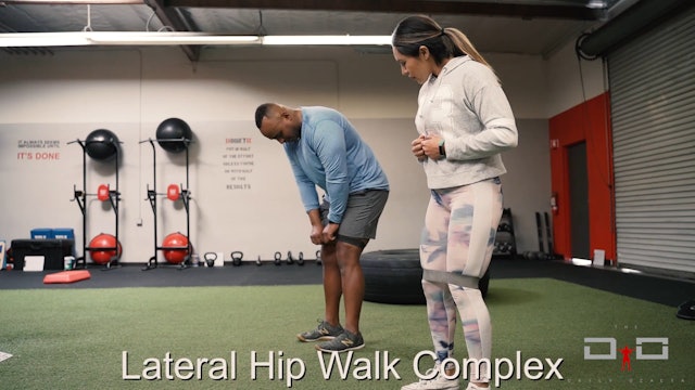 Individual Workout 57 - Lateral hip walk complex