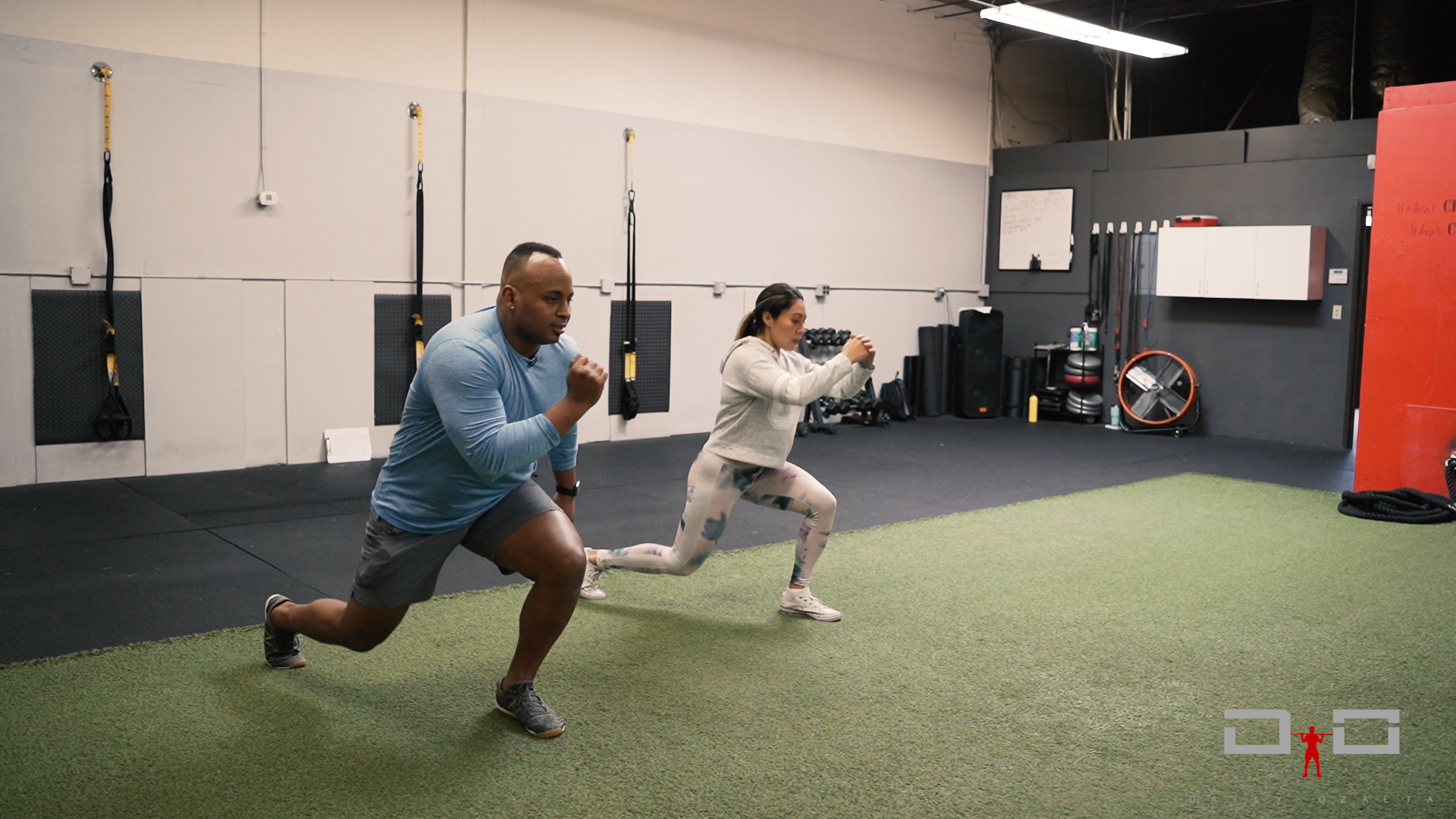 Individual Workout 45 - Alternating lunges