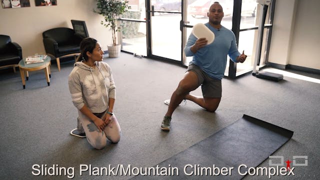 Individual Workout 67 - Sliding plank...
