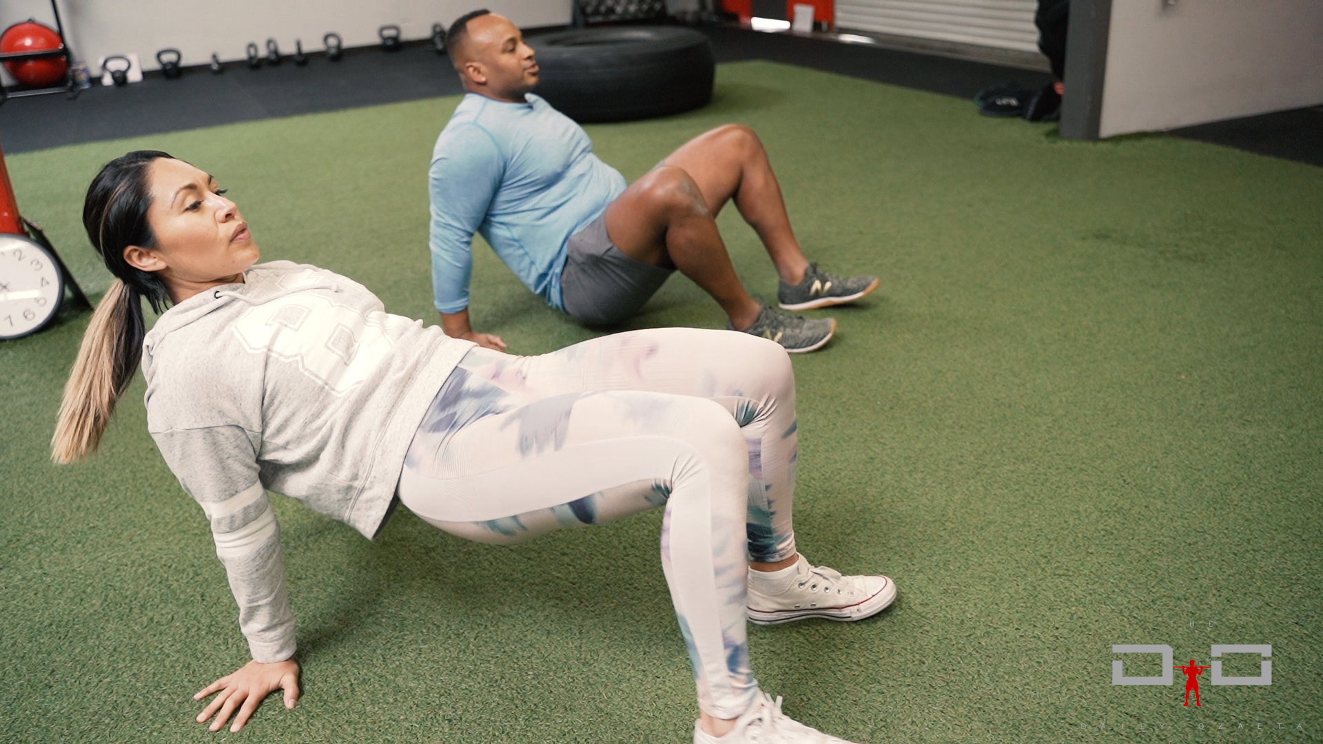 Individual Workout 44 - Crab walk box drill