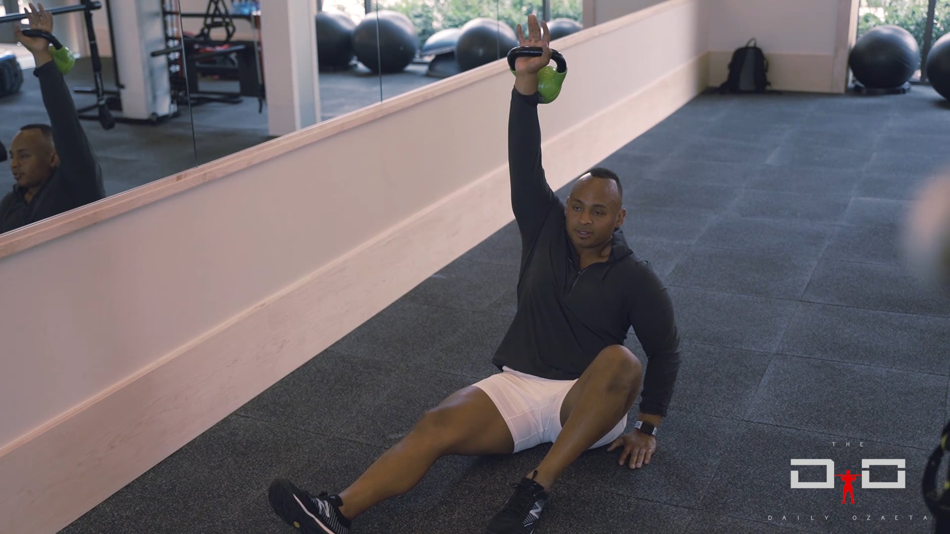 Individual Workout 96 - Dumbbell Kettlebell  - 1st Stage Getup