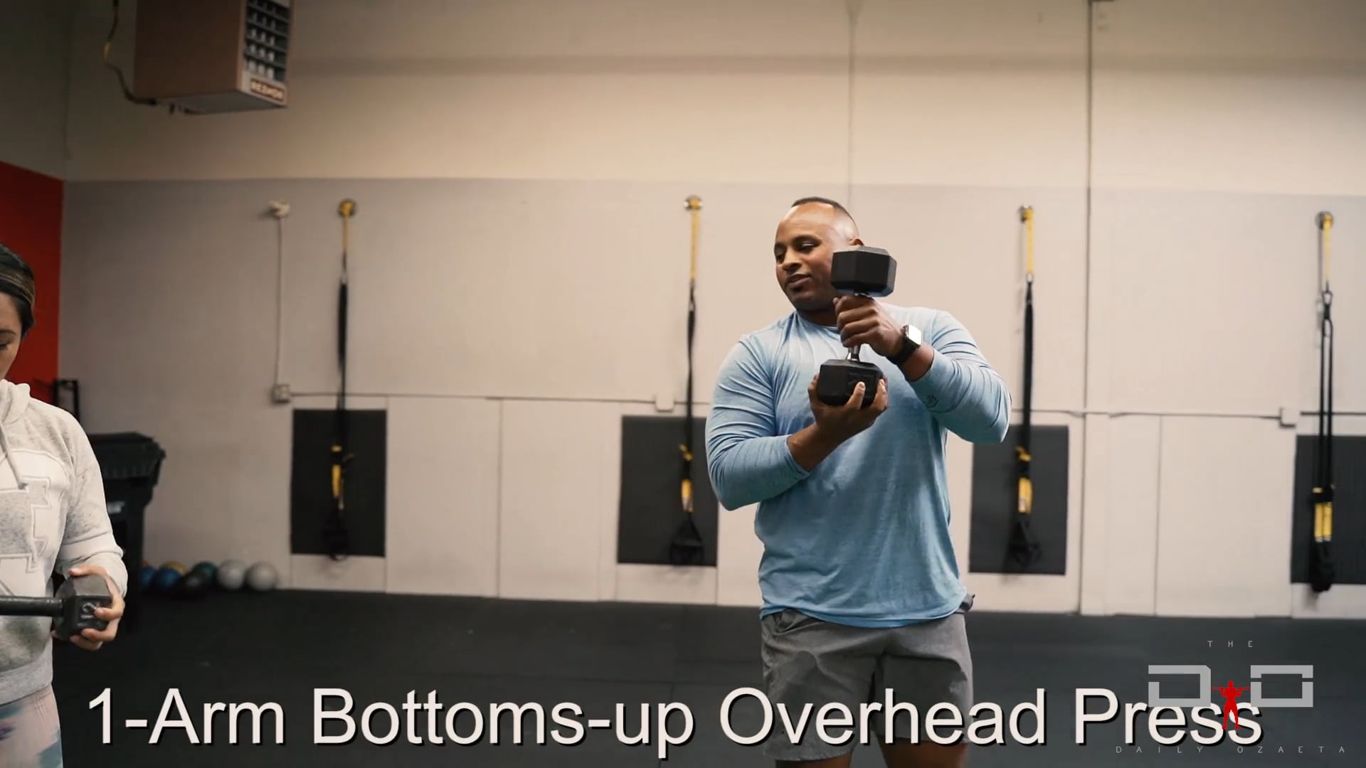 Individual Workout 63 - 1-arm bottoms-up overhead press