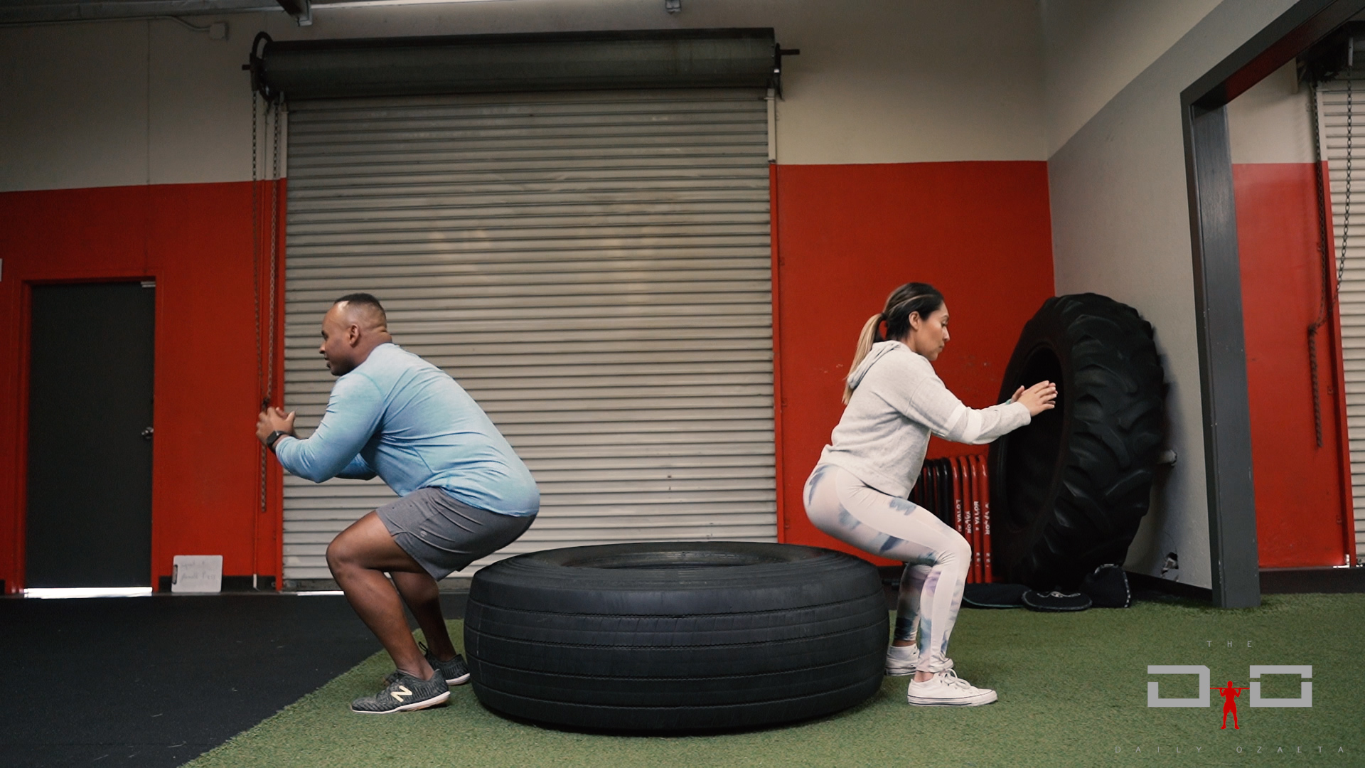 Individual Workout 41 - 2:1 box squats to box squat jump