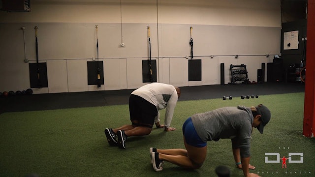 Individual Workout 11 - Rotational Bear Crawl