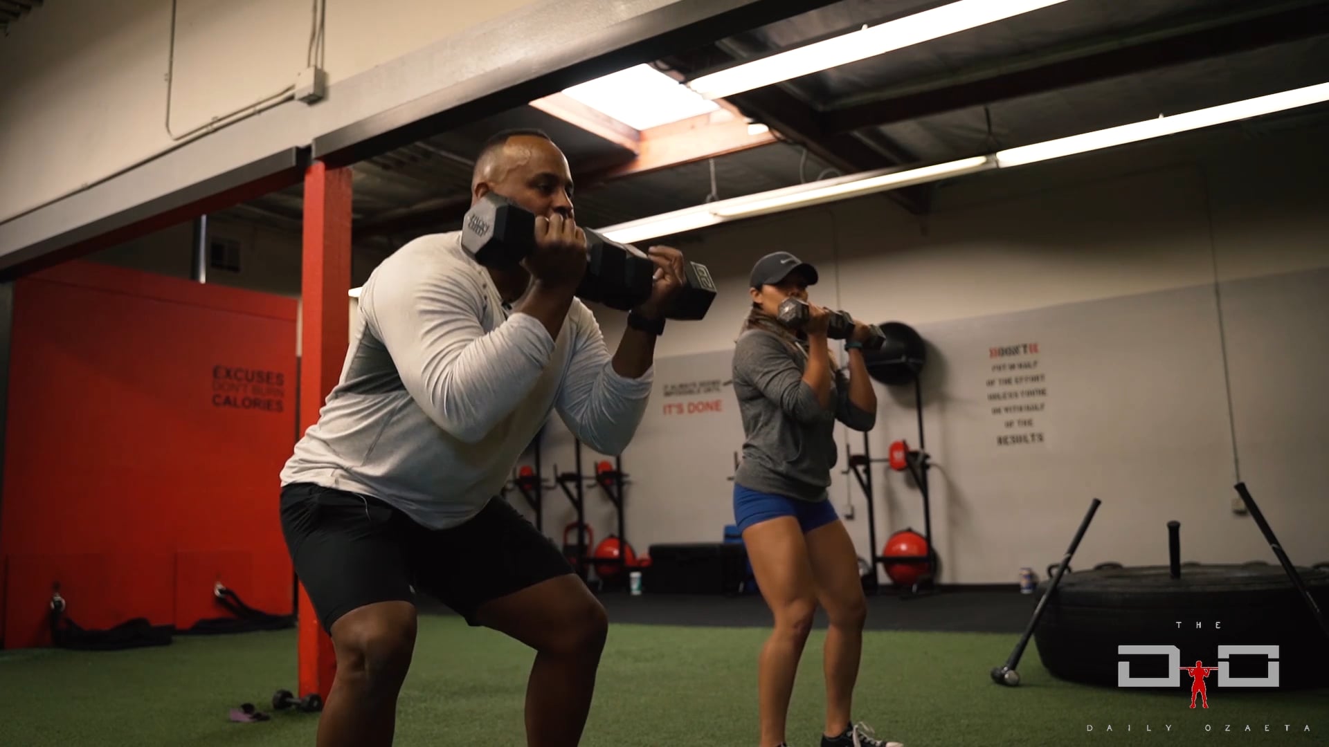 Individual Workout 40 - Dumbbell Front Squats