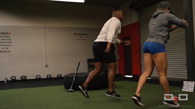 Individual Workout 4 - Lunge Hops