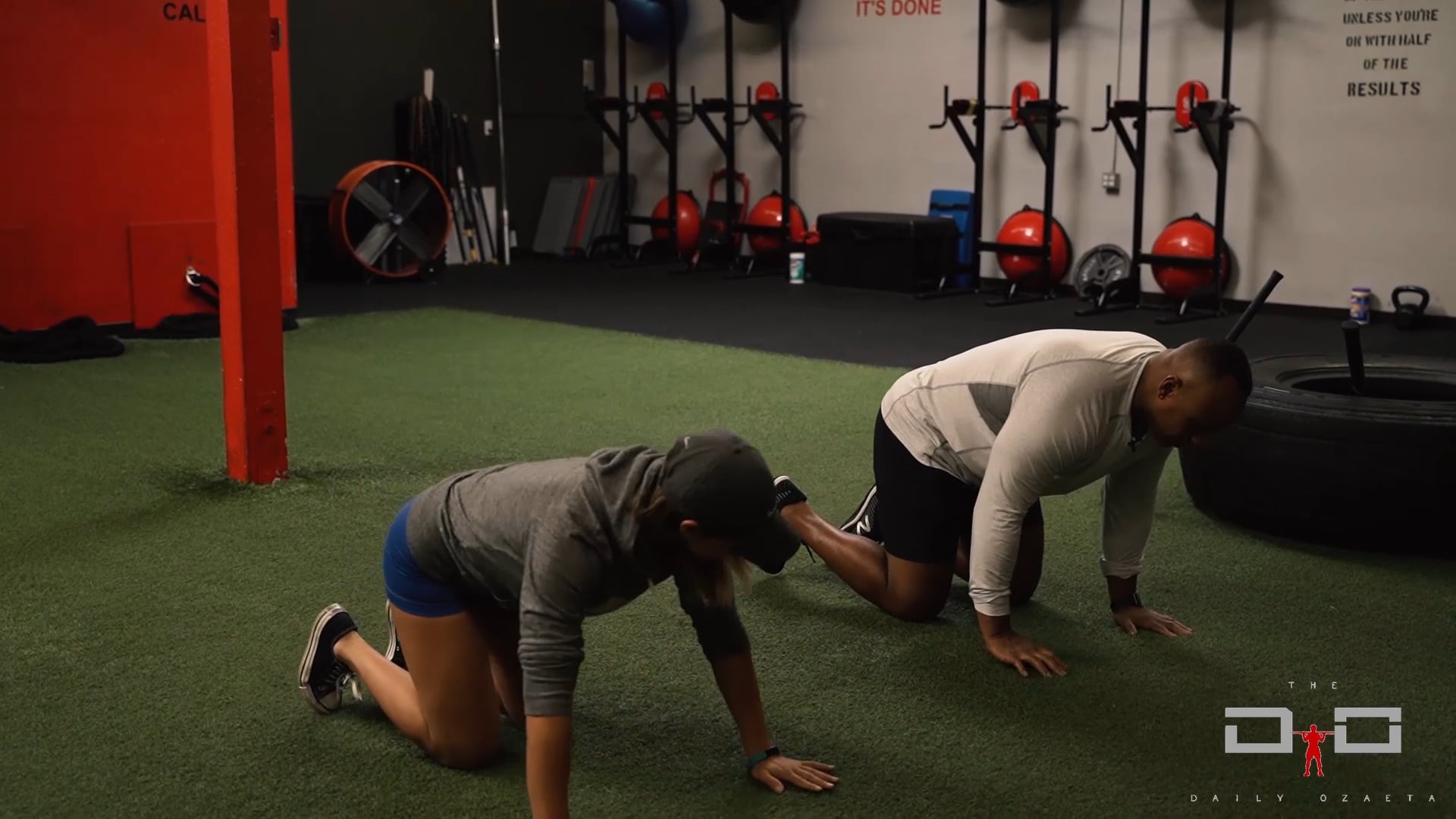 Individual Workout 2 - Leg Bear Crawl Walkouts