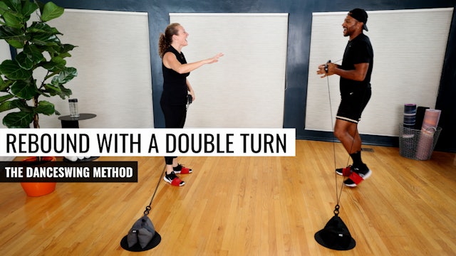 [S3.E3] 8 Count Rebound with Double Turn | Left Side | Triple Step