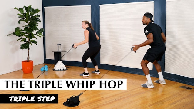 2. Reggie's First Session | Triple Whip Hop | Left Side | Triple Step 