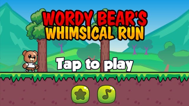 Wordy Bear Whimsical Run ( Game play )