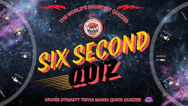 6 Second Quick Quiz ( Space Facts )