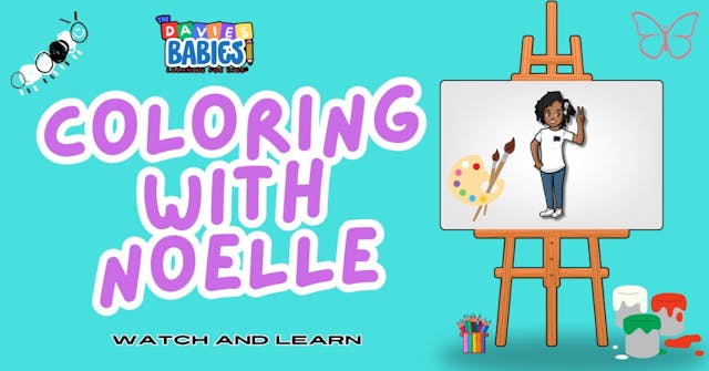 Davies Babies "Coloring with Noelle"