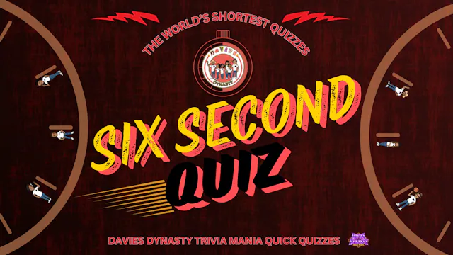 6 Seconds Quick Quiz  ( Weird Facts )