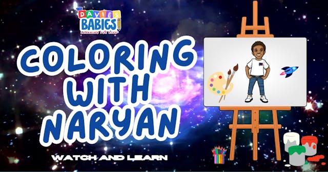 Davies Babies "Coloring with Naryan"