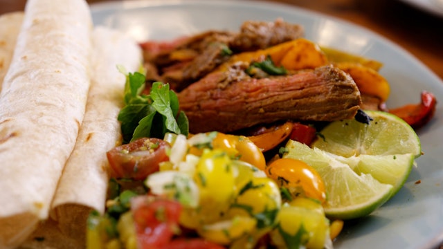 Chipotle Steak Fajitas