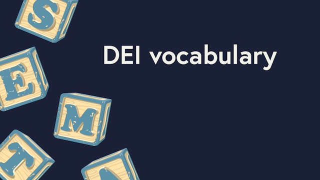 DEI Vocabulary