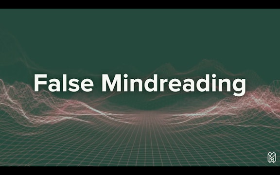 Cognitive Bias: False Mindreading