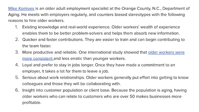 Multigenerational Diversity: Retaining Older Workers Helps Businesses Thrive