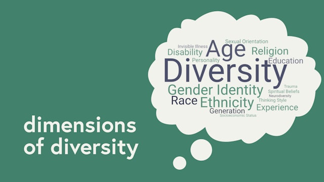 Dimensions of Diversity