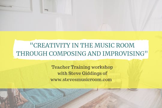 Creativity in the music room with Ste...