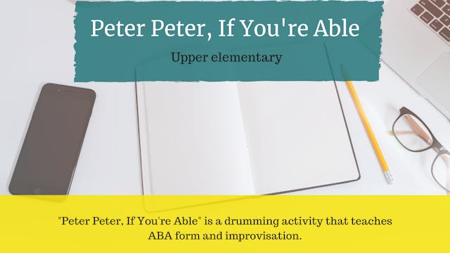 Peter Peter, If You're Able
