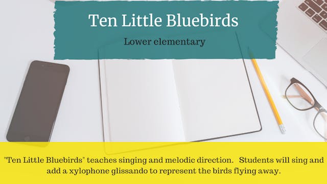 Ten Little Bluebirds