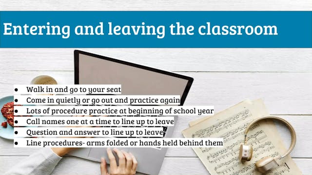 EMTB-Lesson 3-classroom procedures