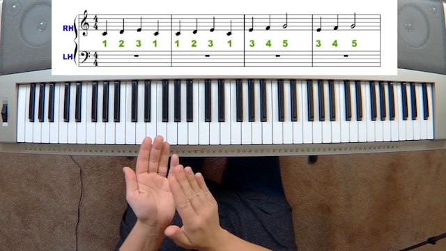 Piano Course Level 1 - Lesson 6