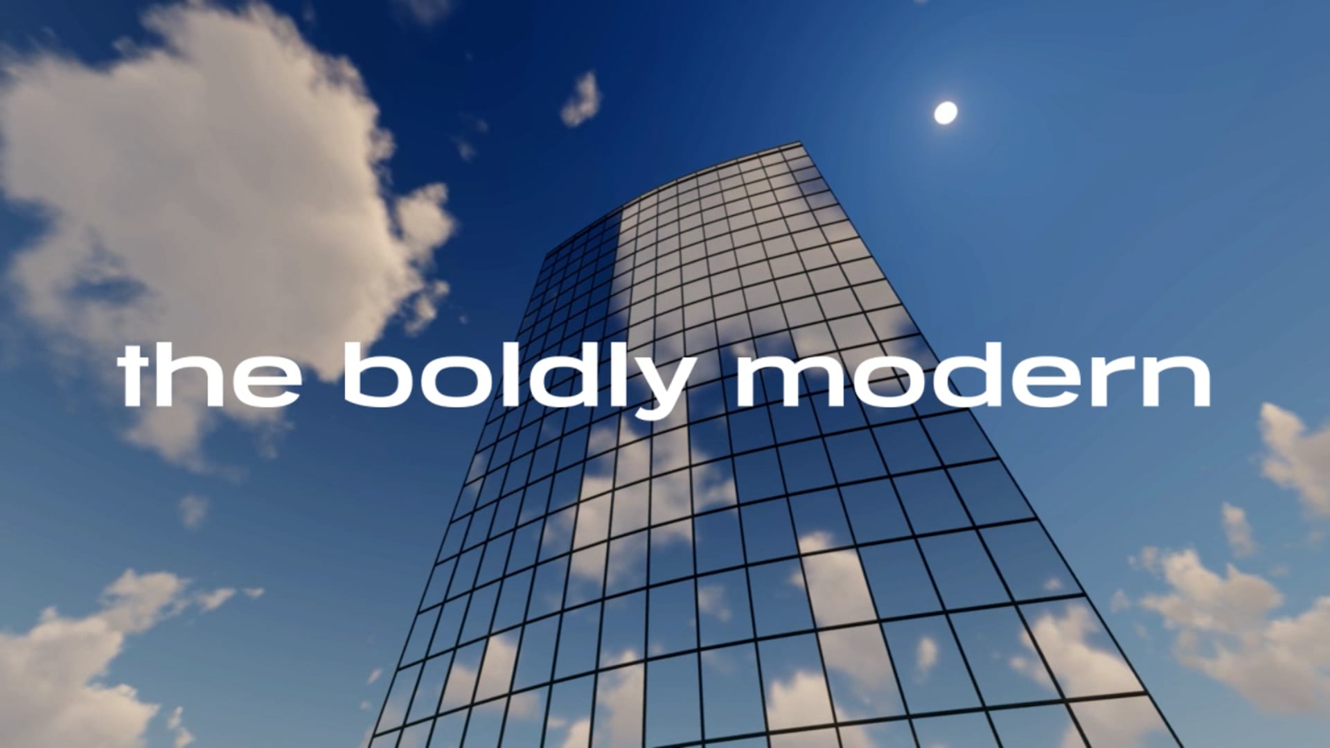 The Boldly Modern TV