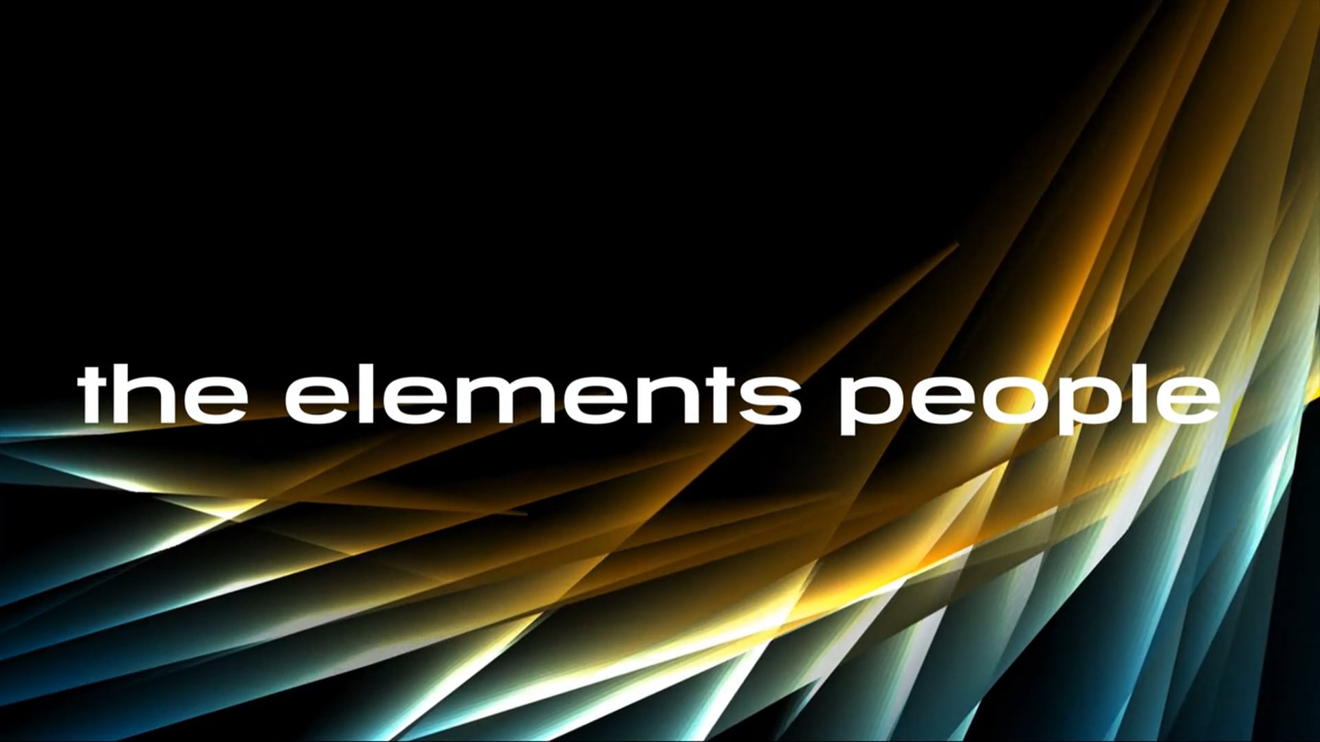The Elements People TV