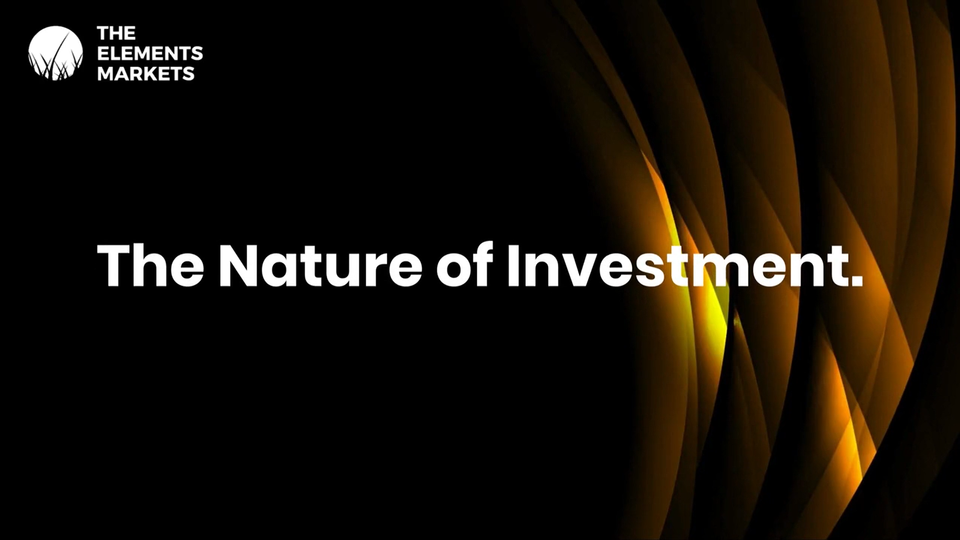 The Elements Markets TV