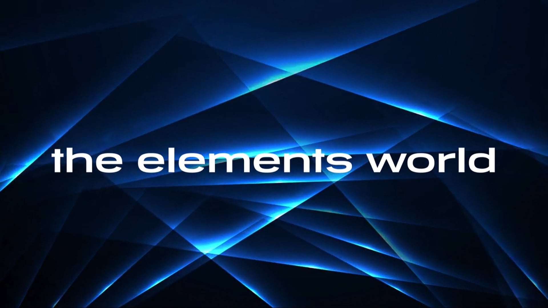 The Elements World TV