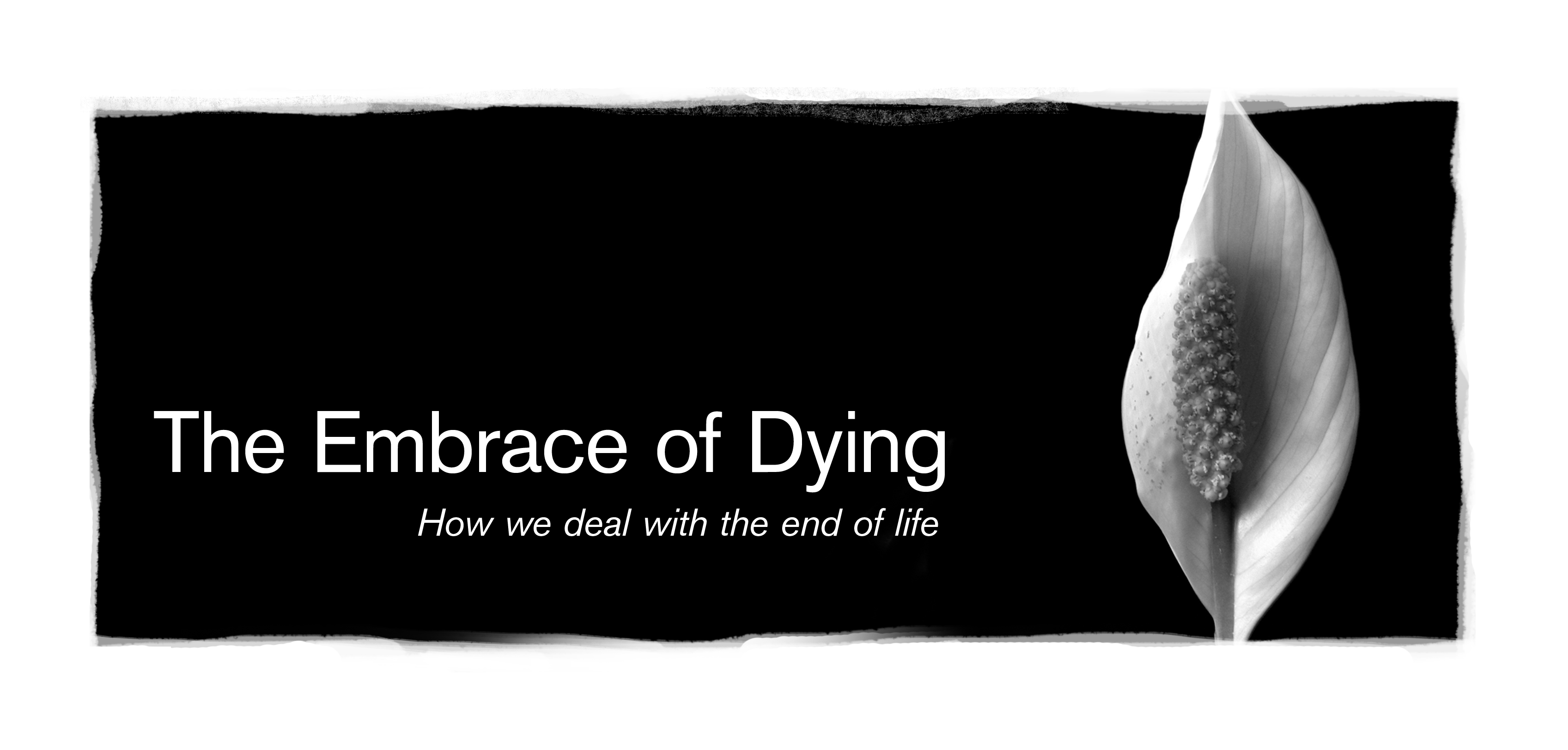 The Embrace of Dying; how we deal with the end of life