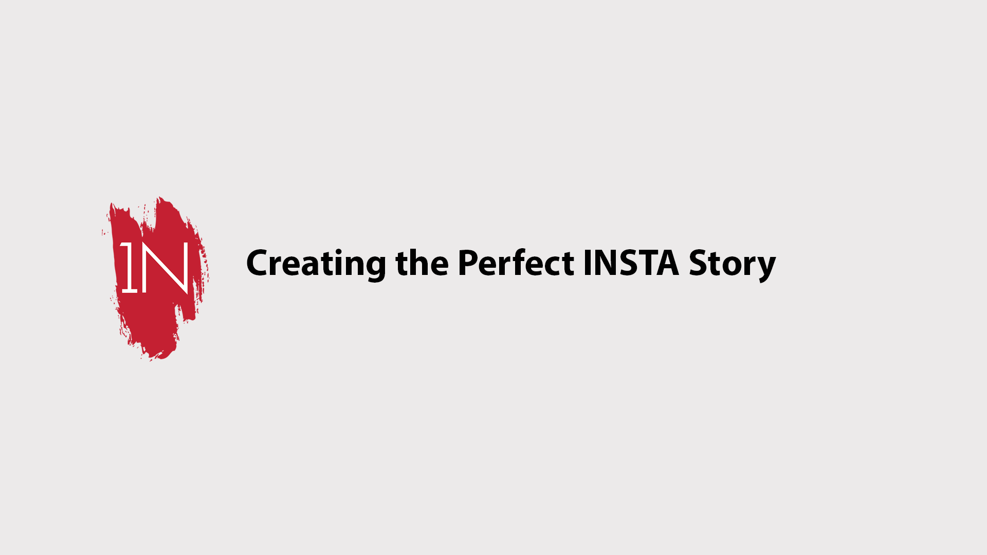 Creating the perfect Insta Story with Allyson M