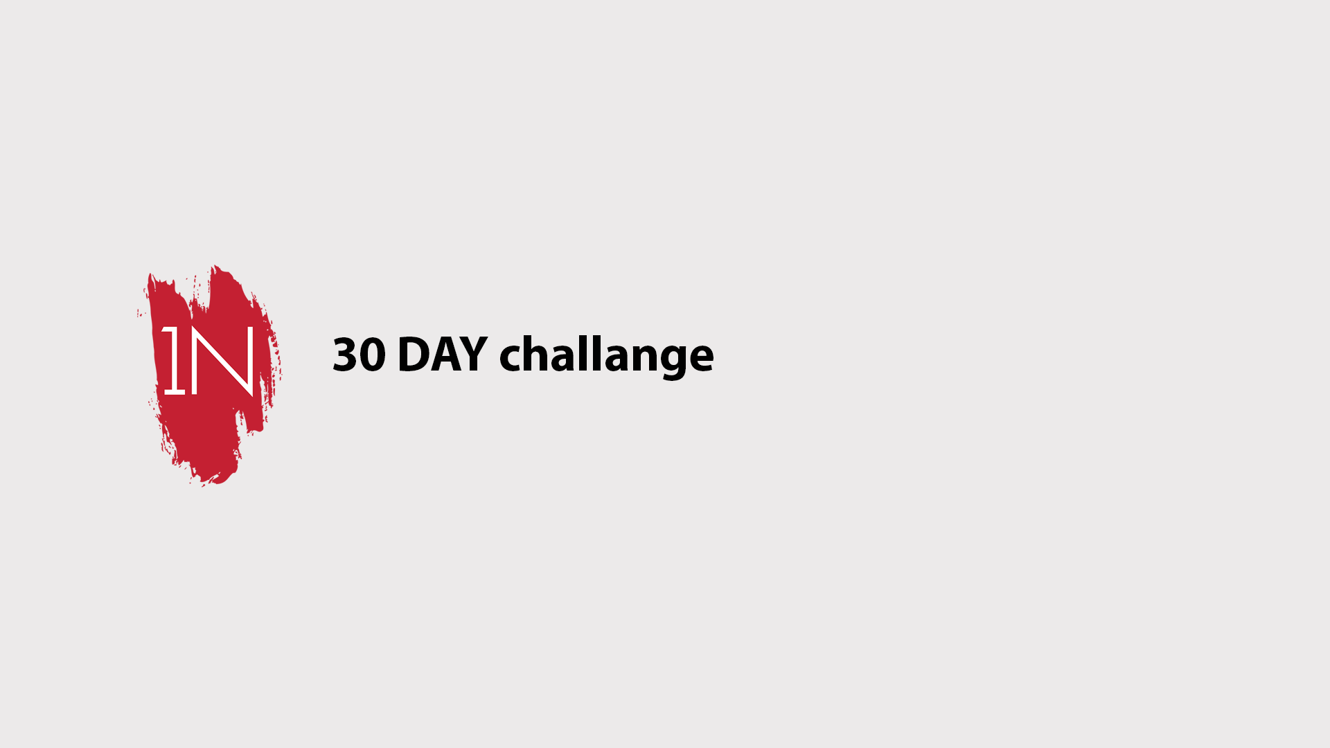 30 day challenge
