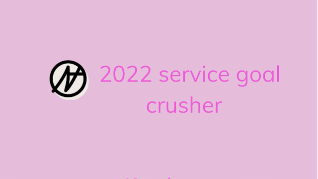 2022 service goal crusher