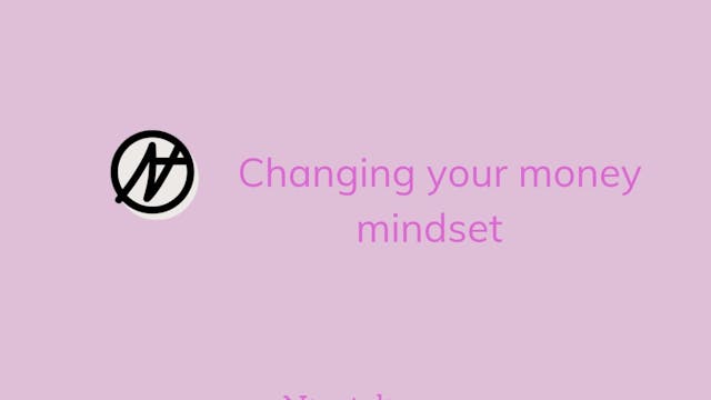 Changing your money mindset