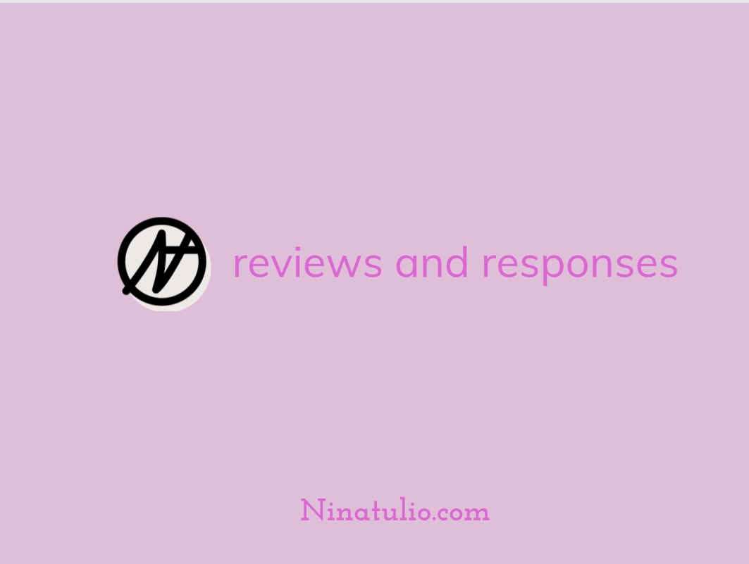 Reviews and responses 