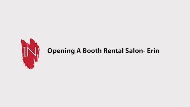 Opening a Booth Rental Salon With Erin