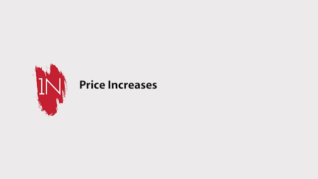 Price increases