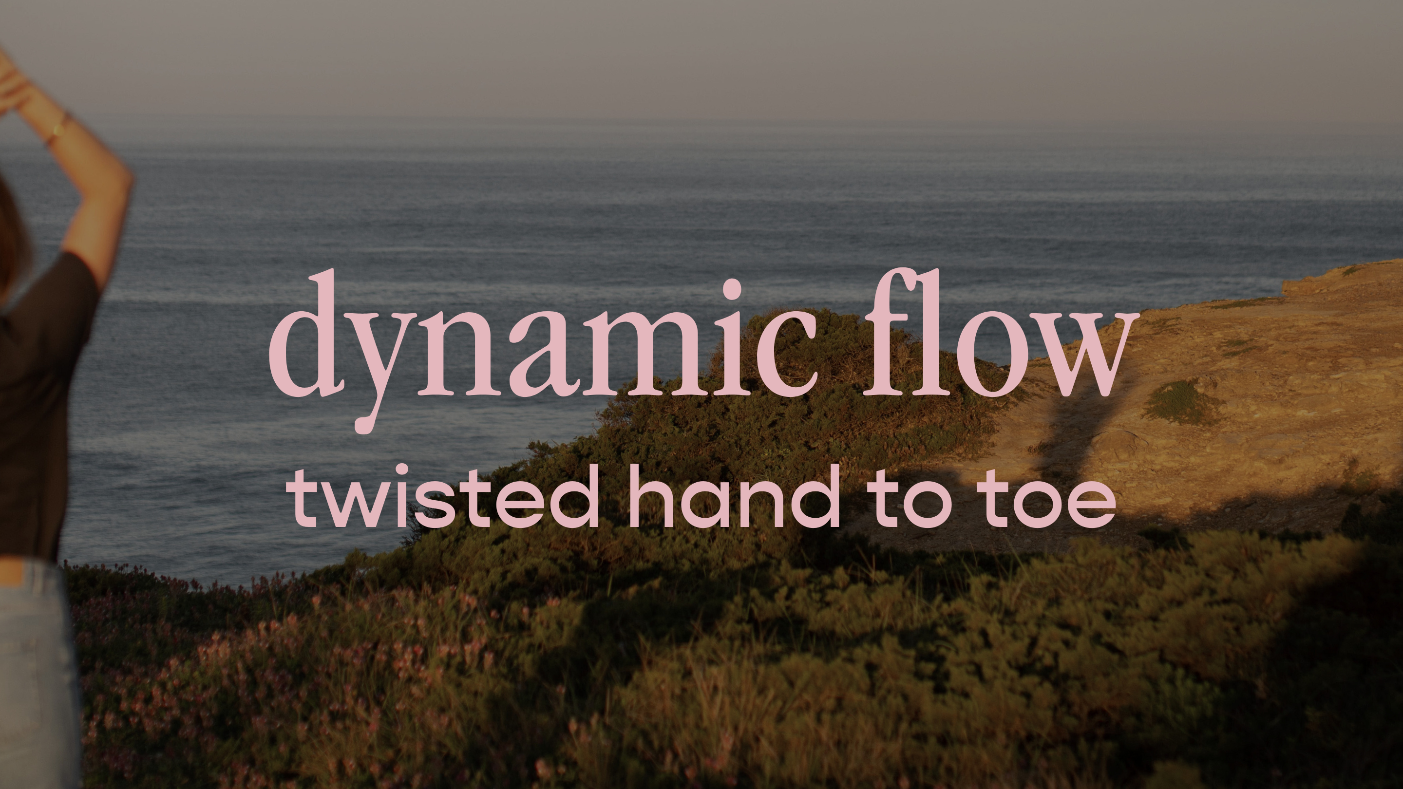 dynamic flow - twisted hand to toe