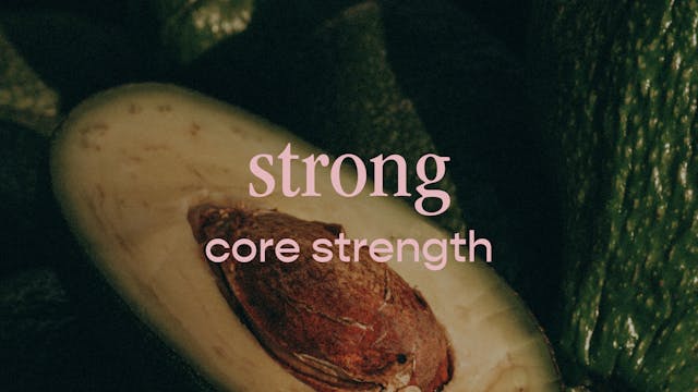 strong - core strength