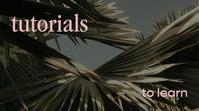 tutorials
