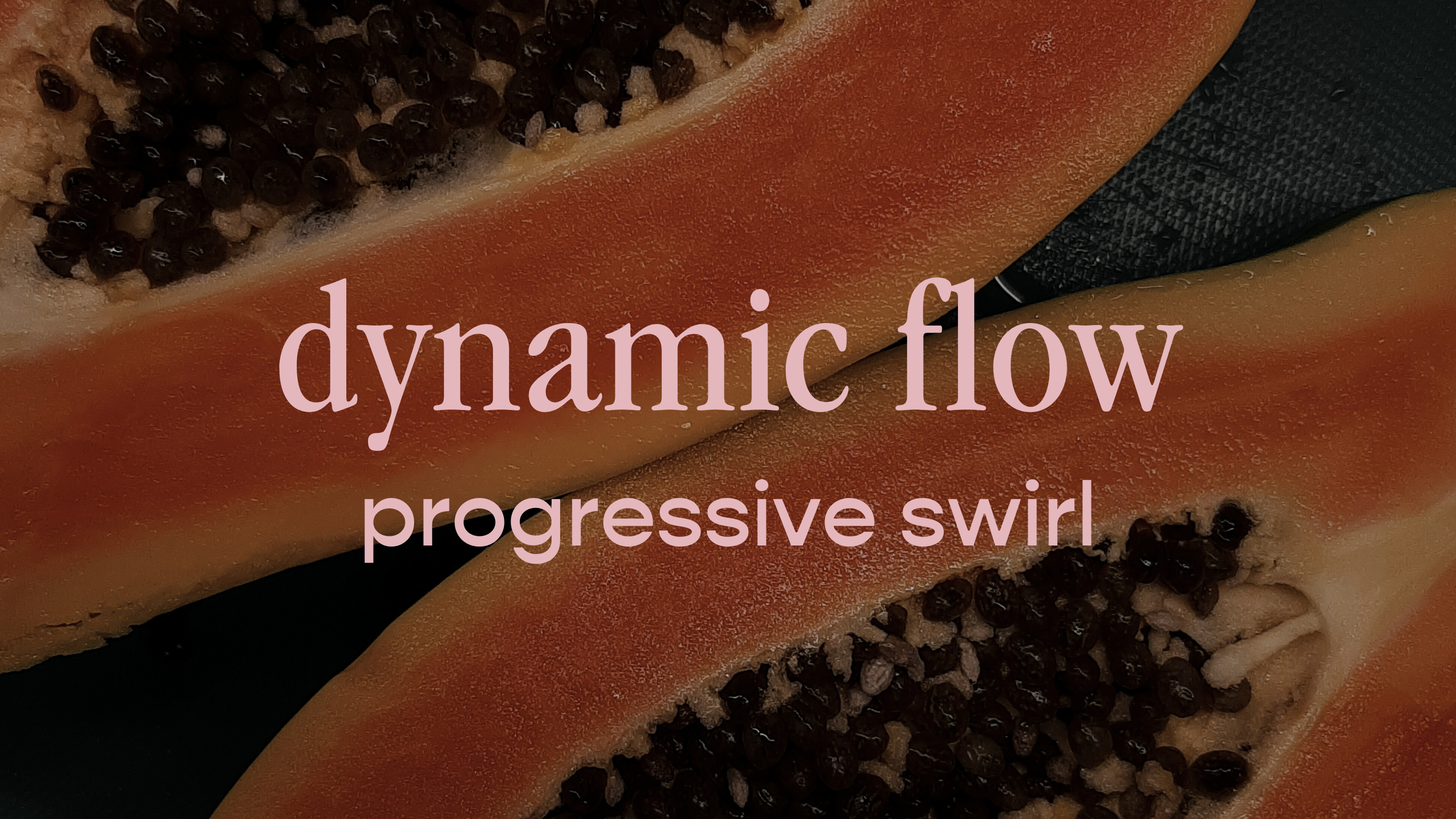 dynamic flow - progressive swirl